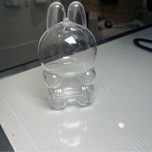 Clear Labubu Shaped Protector Container